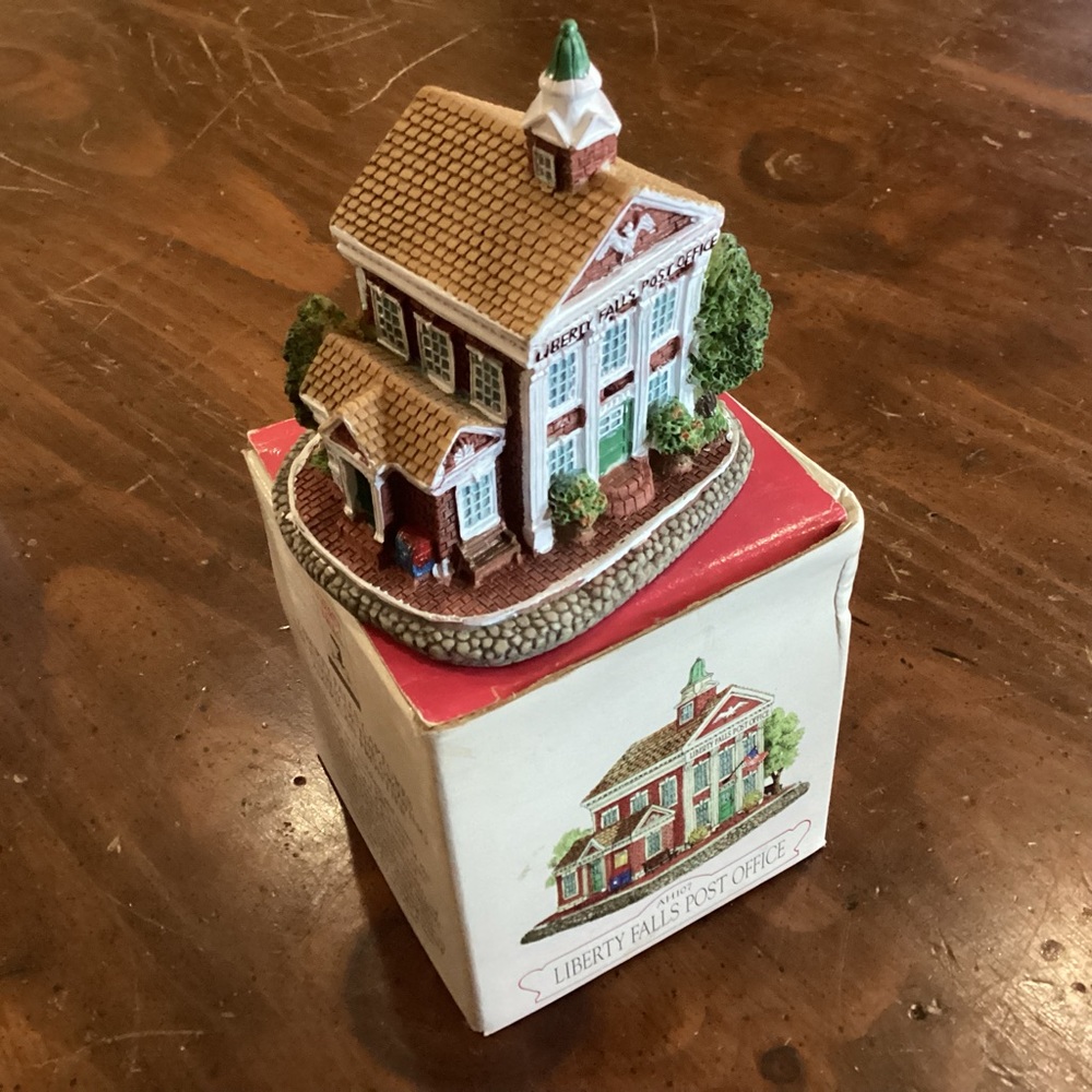 Liberty Falls Collection boxed vintage 1996 Liberty Falls Post Office